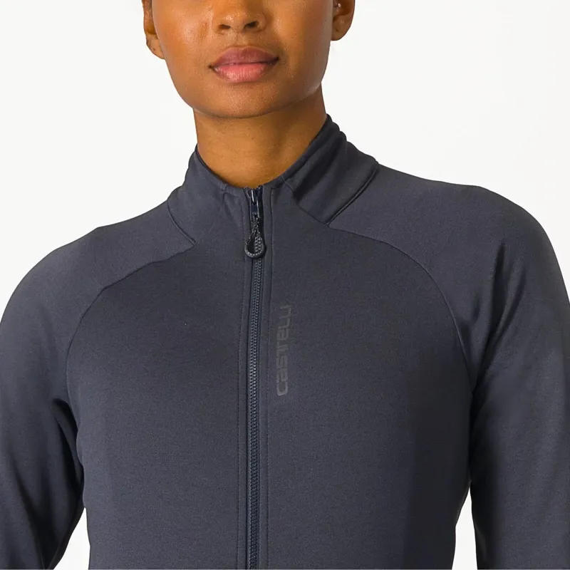 Castelli Unlimited Trail 2 Women's Long Sleeve Jersey - Dark Grey-2