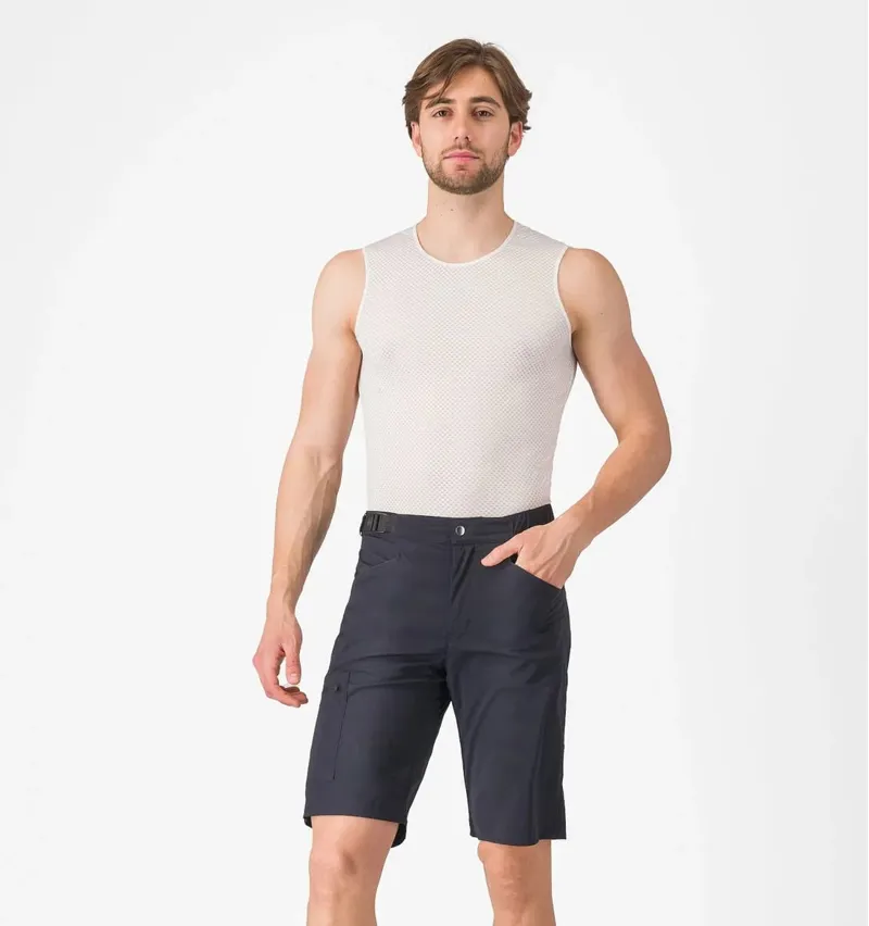 Castelli Unlimited Adventure Men's Baggy Shorts - Black