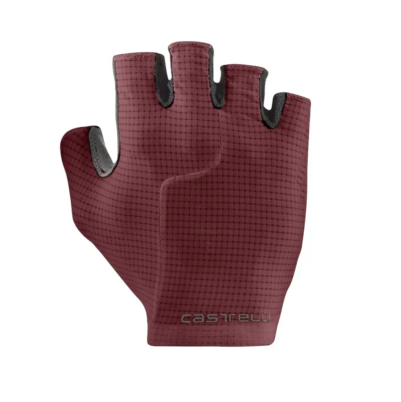Castelli Premio Evo Mitt Gloves - Deep Bordeaux