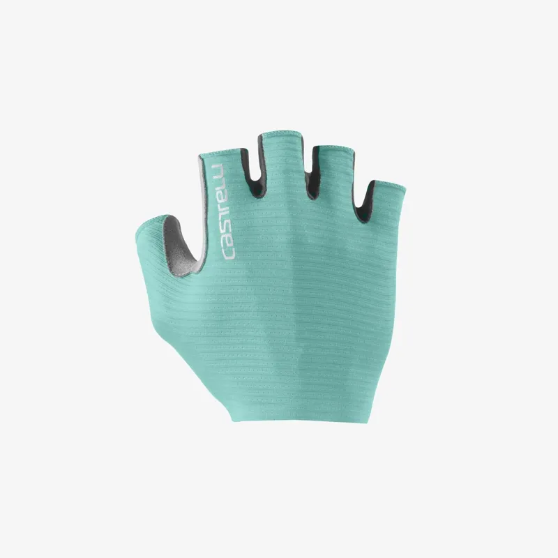Castelli Espresso Men's Mitt Gloves - Pool Blue