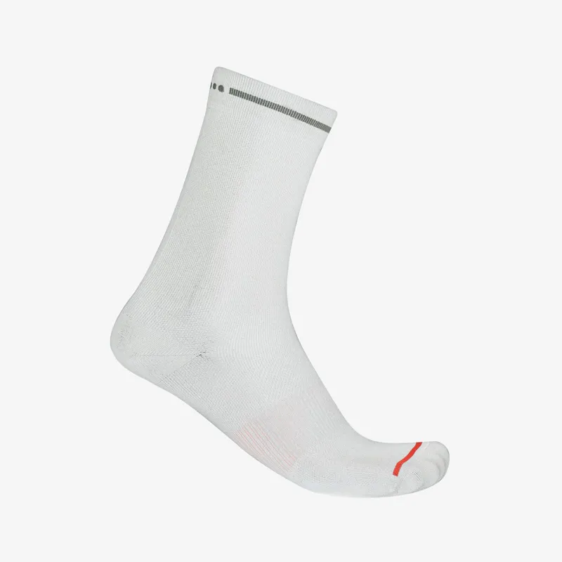 Castelli Premio Evo 18 Men's Socks - White