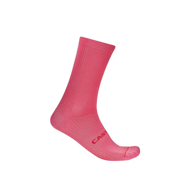 Castelli Espresso 18 Socks - Rosa Giro