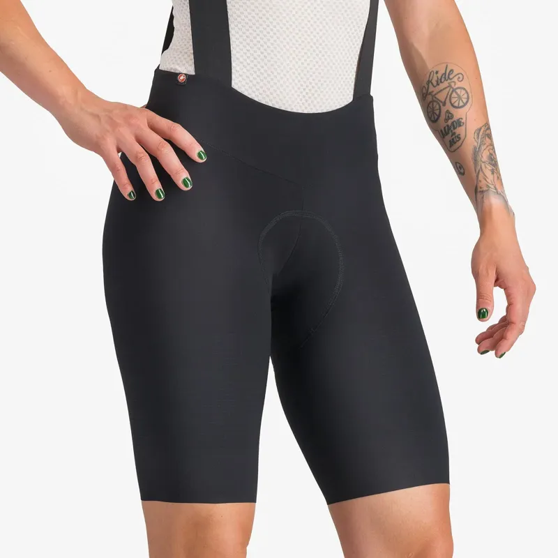 Castelli Premio Evo DT Women's Bib Shorts - Black-3