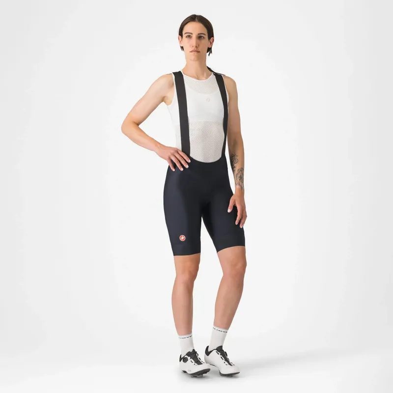 Castelli Prima 2 DT Women's Bib Shorts - Black/Black