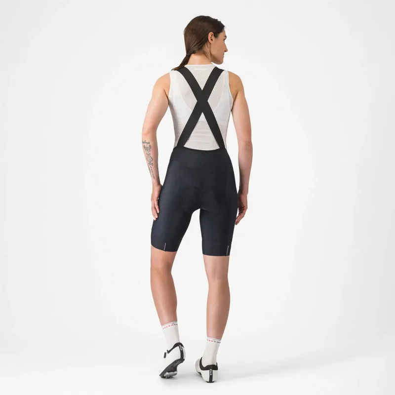 Castelli Prima 2 DT Women's Bib Shorts - Black/Black-1