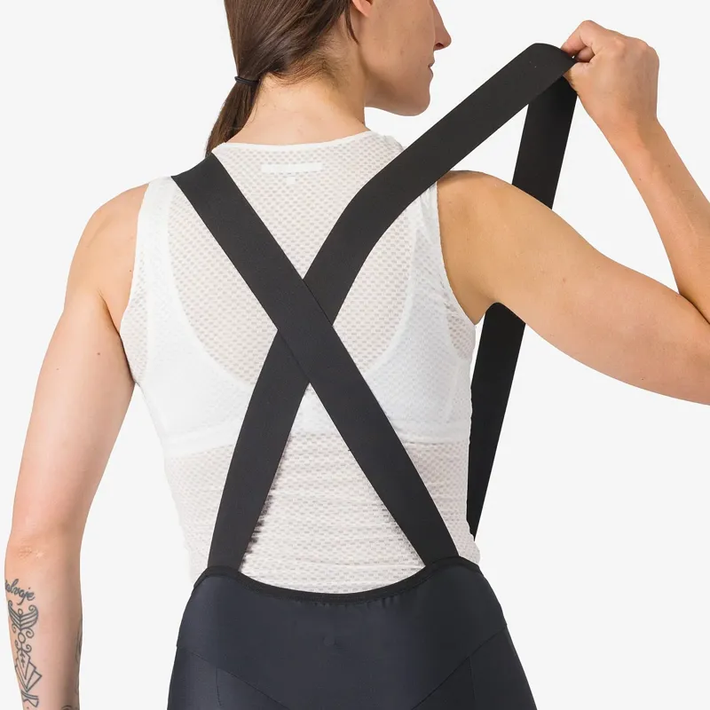 Castelli Prima 2 DT Women's Bib Shorts - Black/Black-3