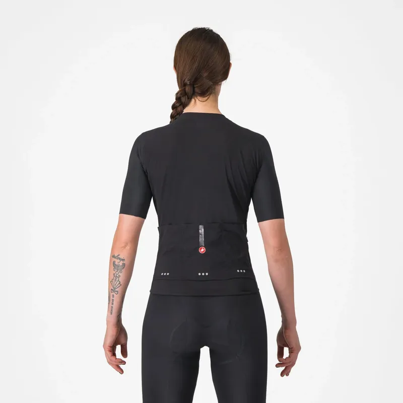 Castelli Premio Evo Women's Short Sleeve Jersey - Light Black-1