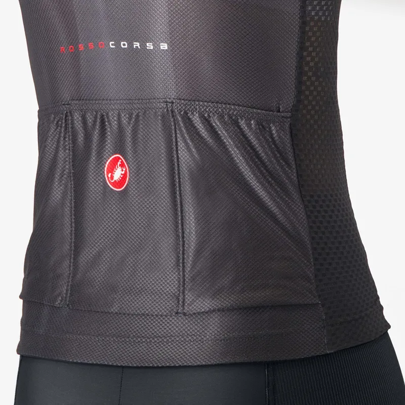 Castelli Climber's A/C Women's Short Sleeve Jersey - Black-4