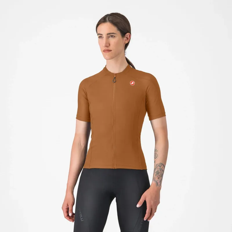 Castelli Libera 2 Women's Short Sleeve Jersey - Toffee