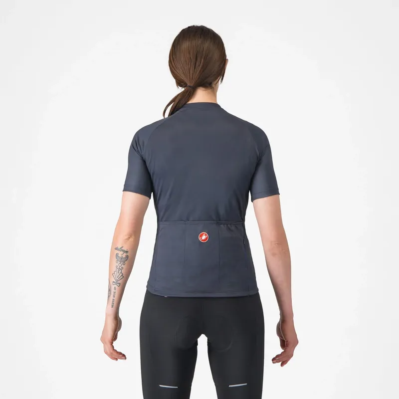 Castelli Libera 2 Women's Short Sleeve Jersey - Twilight Blue-1