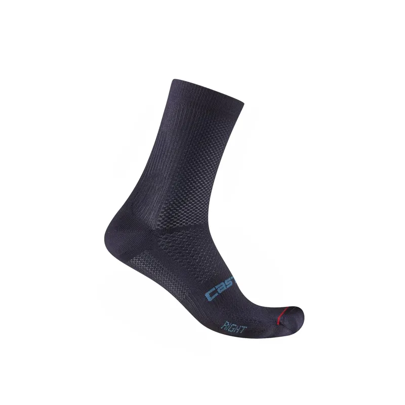 Castelli Espresso 2 Women's 12 Socks - Belgian Blue