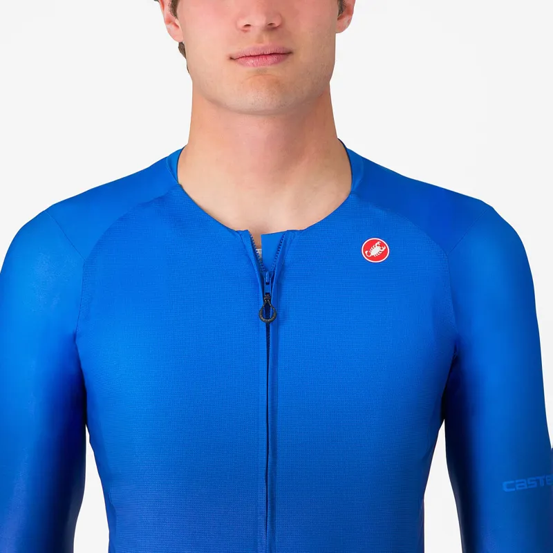 Castelli UPF Men's Long Sleeve Jersey - Azzurro Italia-2