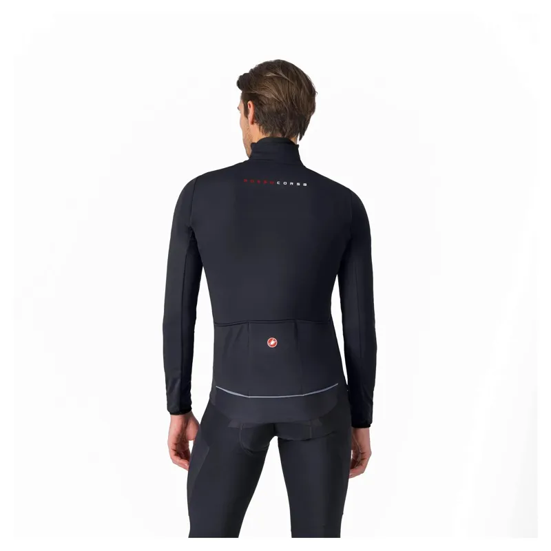 Castelli Alpha 150 Men's Windproof Jacket - Light Black/Black-1