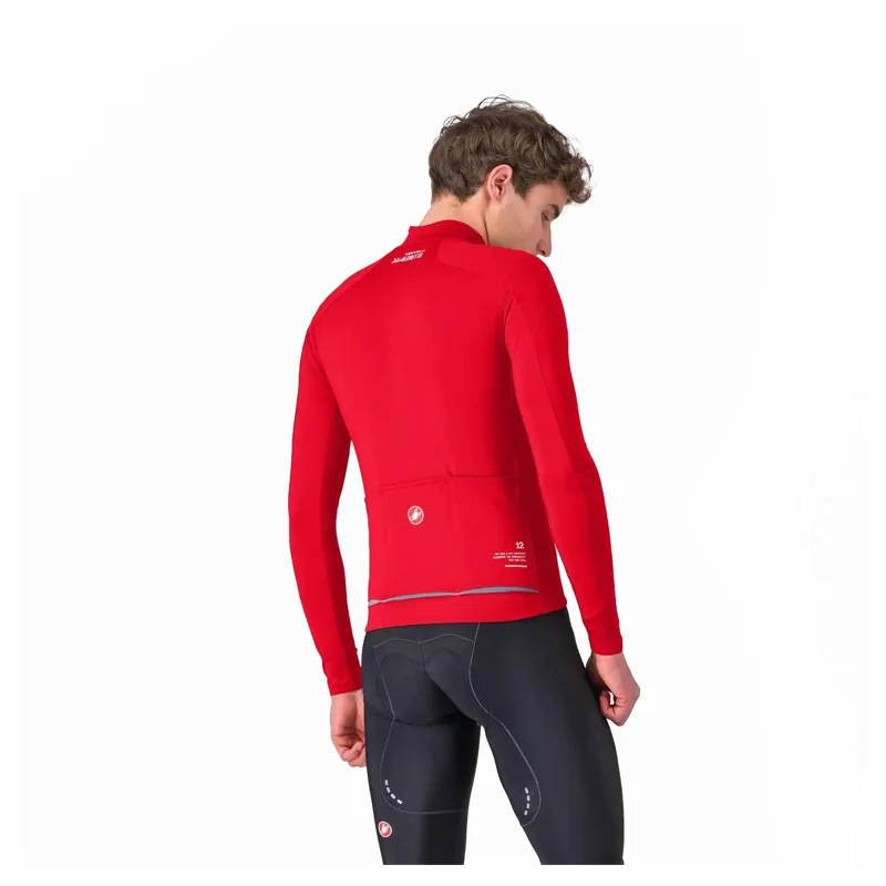 Castelli Do.Di.Ci. Men's Jacket - Rich Red-1