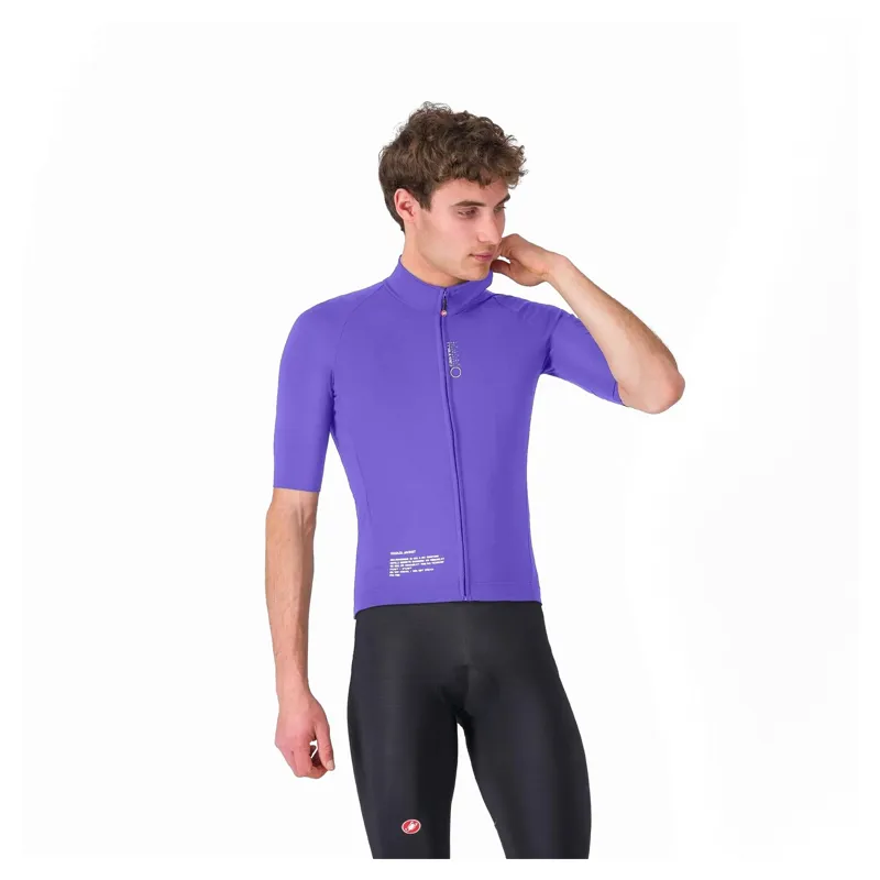 Castelli Do.Di.Ci. Short Sleeve Men's Jacket - Uraviolet