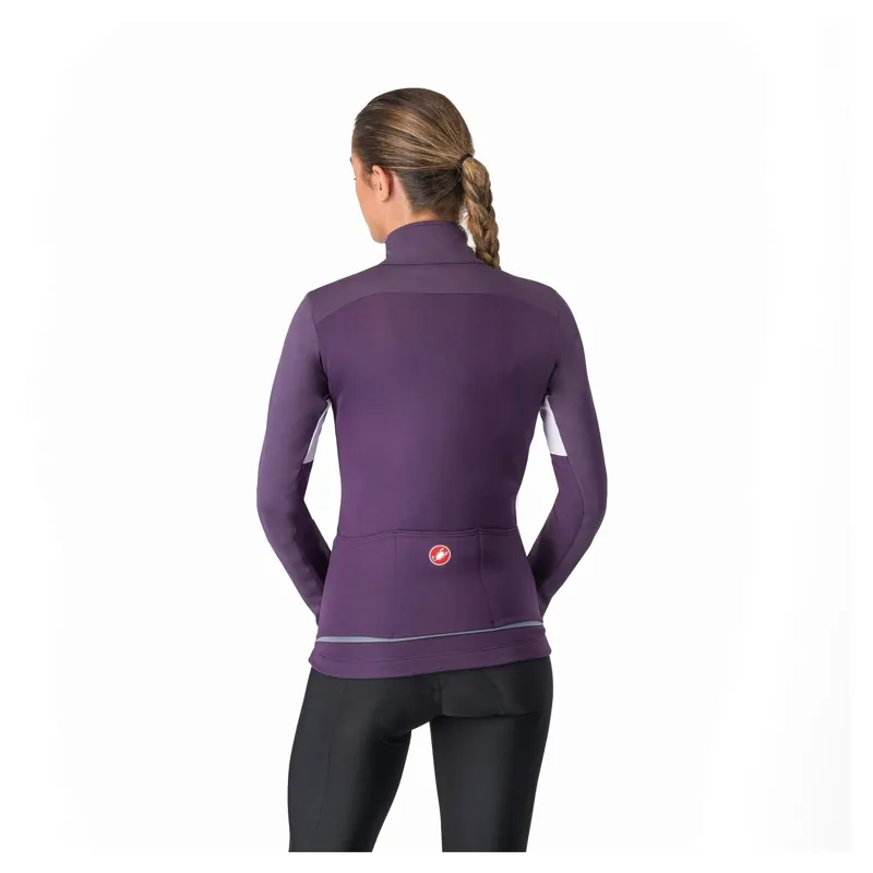 Castelli Entrata 2 Women's Windproof Jacket - Night Shade/Purple Mist-1