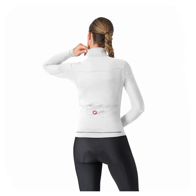 Castelli Sfida 3 Women's Long Sleeve Jersey - Silver Grey-1