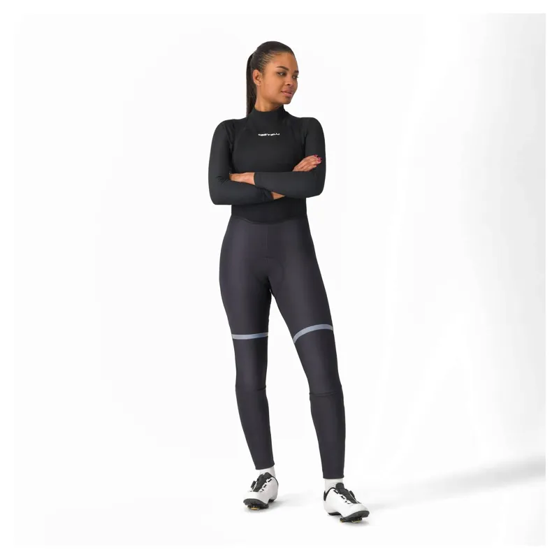 Castelli Polare 2 Women's Windproof Bib Tights - Black