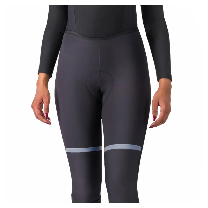 Castelli Polare 2 Women's Windproof Bib Tights - Black-2