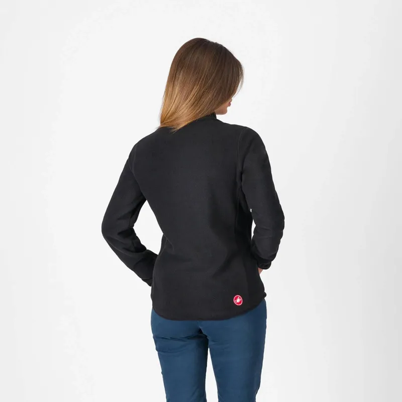 Castelli Classico Women's Fleece Jacket - Black-1