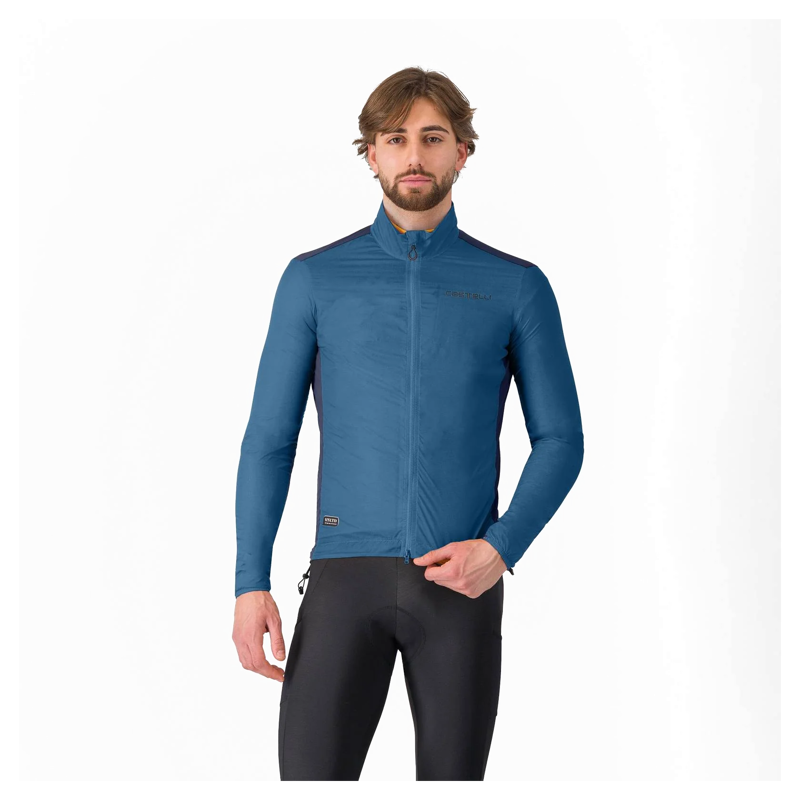 Castelli Unlimited Trail Men's Jacket - Berry Blue/Twilight Blue