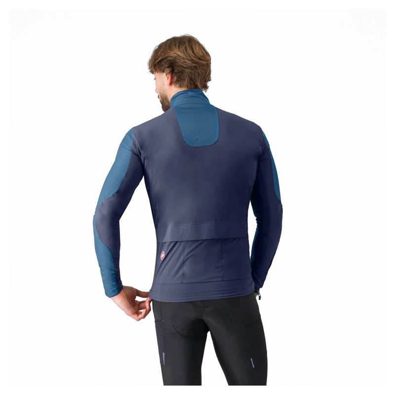 Castelli Unlimited Trail Men's Jacket - Berry Blue/Twilight Blue-1