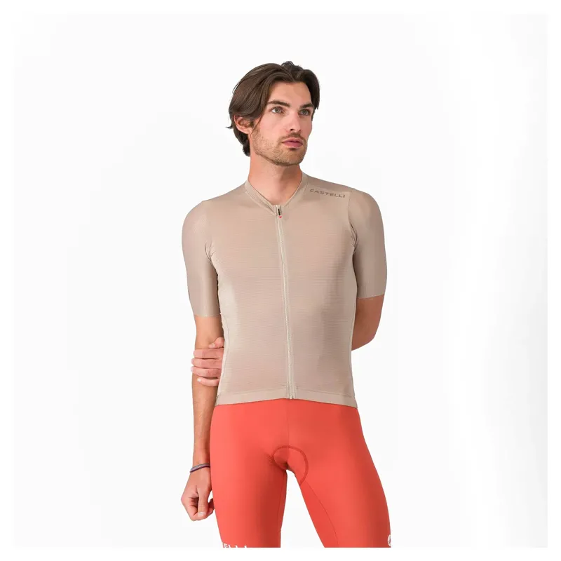 Castelli Espresso 2 Men's Short Sleeve Jersey - Clay
