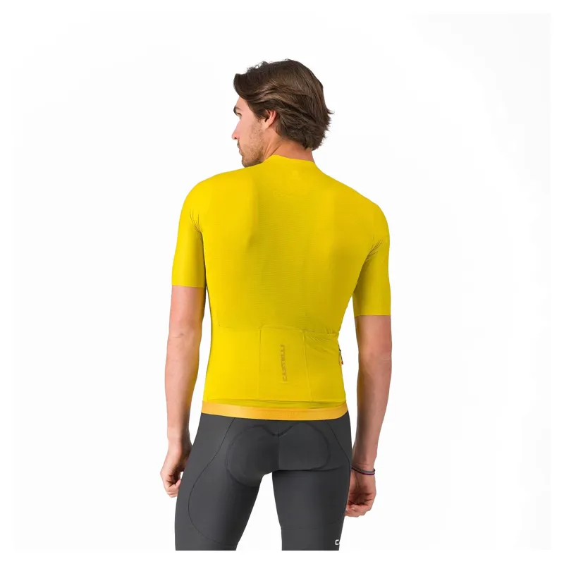 Castelli Espresso 2 Men's Short Sleeve Jersey - Mango Mojito-1