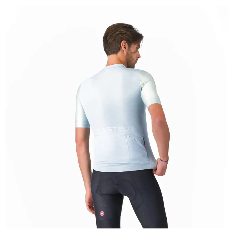 Castelli Prologo Lite 2 Men's Short Sleeve Jersey - Winter Sky-1