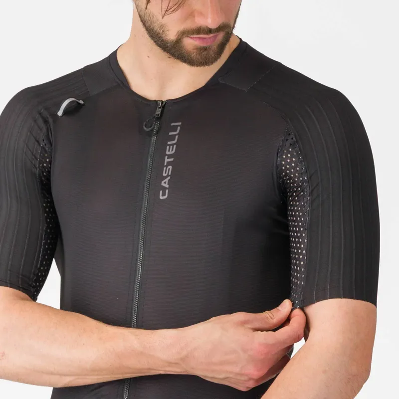 Castelli Unlimited Pro 2 Men's Short Sleeve Jersey - Black-2