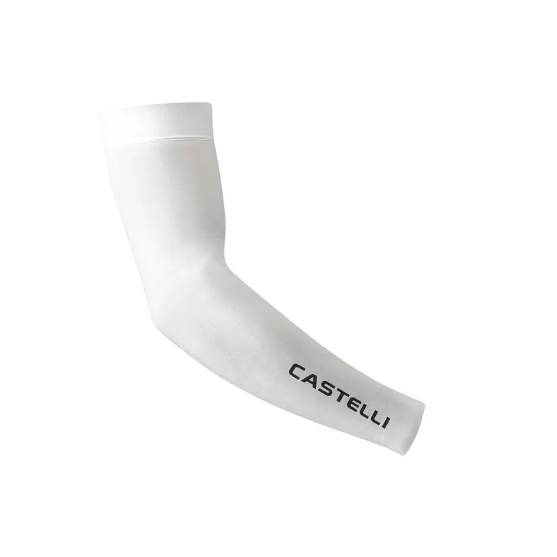 Castelli UPF 50 + Light 3 Arm Sleeves - White