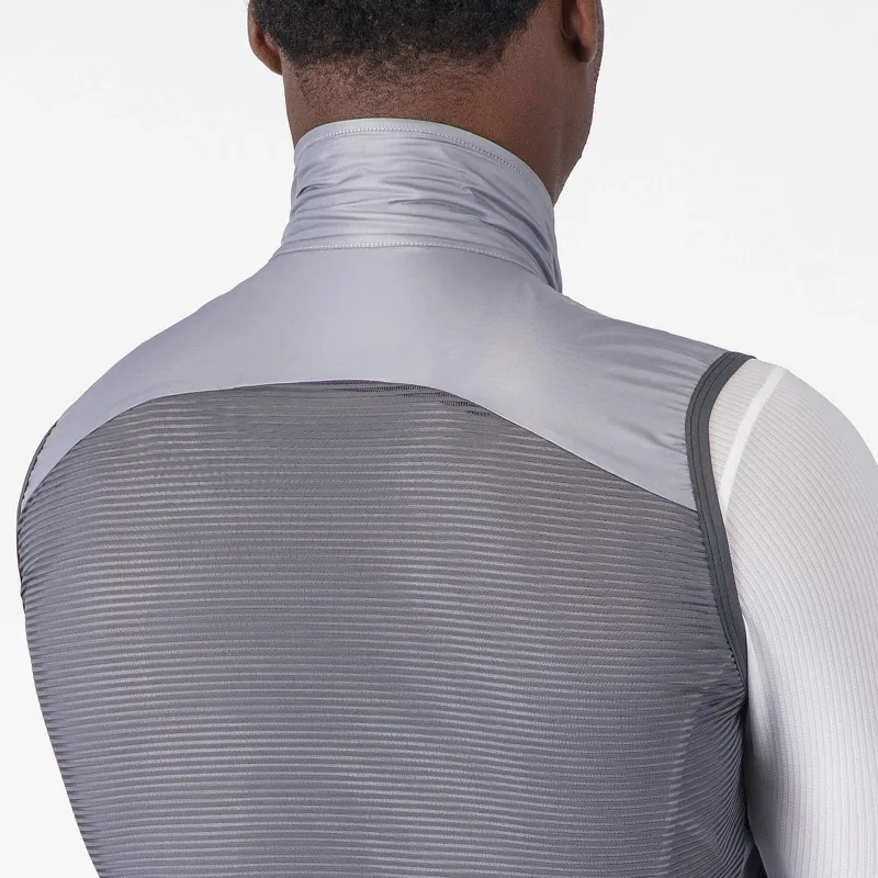 Castelli Aria 2 Men's Windproof Vest - Silver Grey/Dark Grey-3