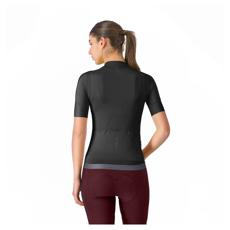 Castelli Espresso 2 Women's Short Sleeve Jersey - Black-1