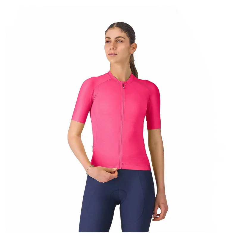 Castelli Espresso 2 Women's Short Sleeve Jersey - Rosa Giro