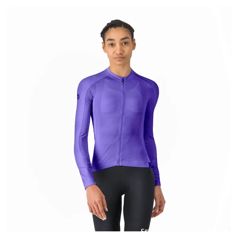 Castelli Espresso 2 Women's Long Sleeve Jersey - Uraviolet