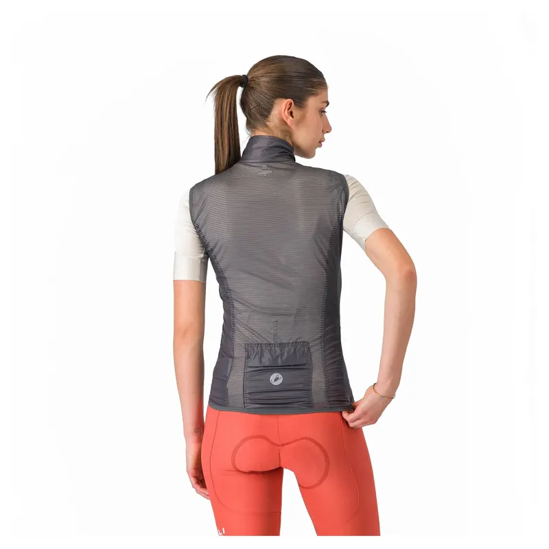 Castelli Aria 2 Women's Windproof Vest - Dark Grey-1