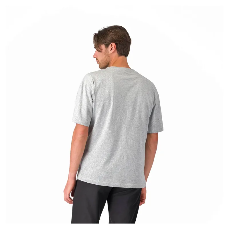 Castelli Innovation Logo Men's T-Shirt - Melange Grey-1