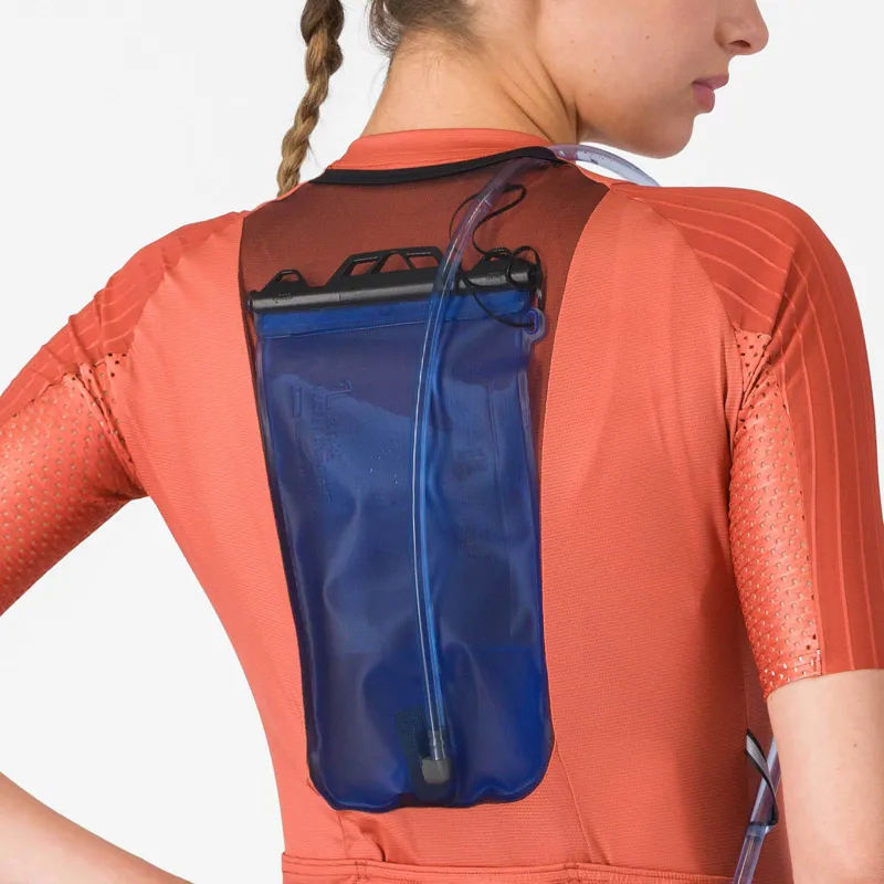 Castelli Unlimited Pro 2 Women's Short Sleeve Jersey - Paprika-2