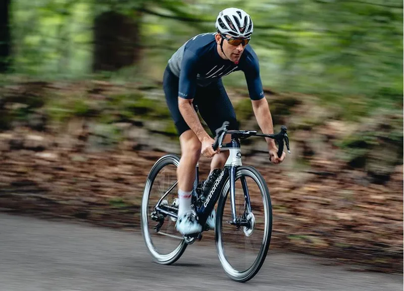 Castelli Traguardo Squadra Short Sleeve Jersey FZ - Blue Version-2