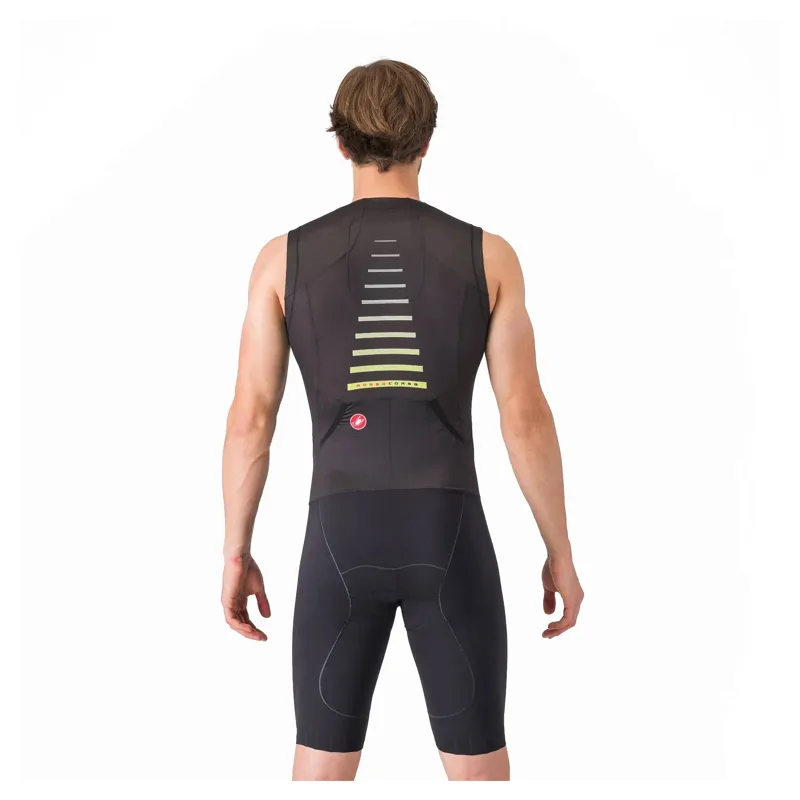 Castelli Free Sanremo 3 Men's Sleeveless Tri Suit - Black-1