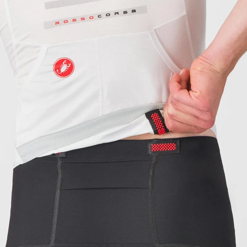 Castelli Free Speed 3 Men's Race Top - White/Silver Grey-4