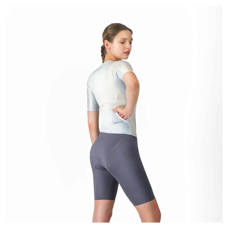 Castelli Free Sanremo 3 Women's Short Sleeve Tri Suit - Winter Sky/Silver Moon-1