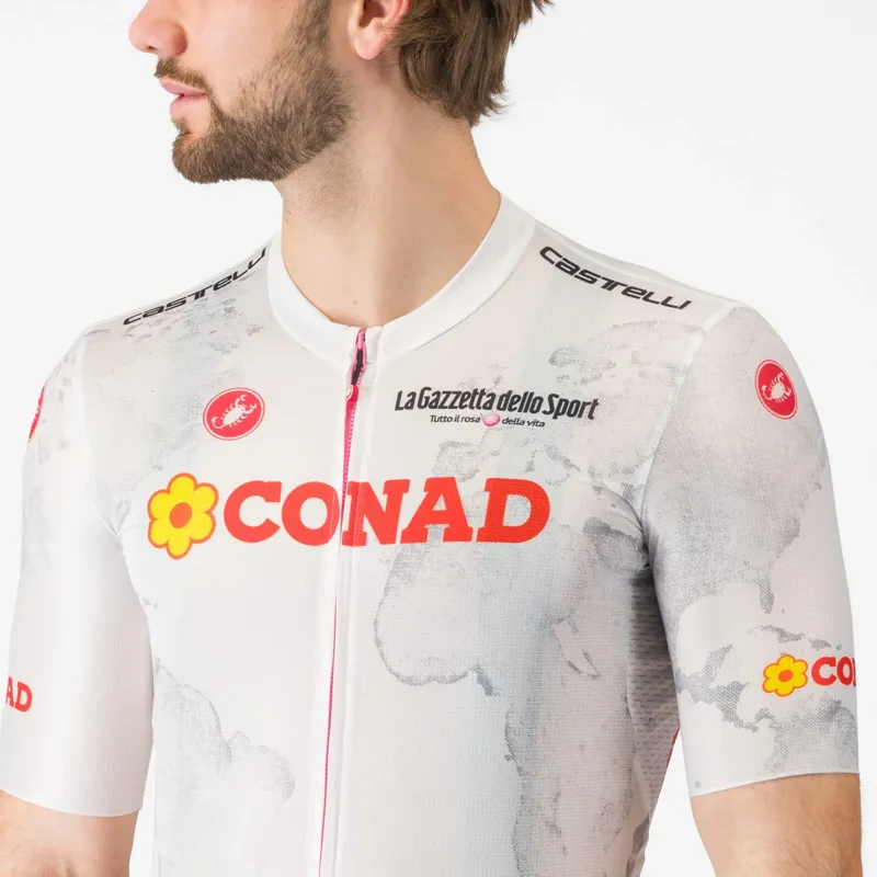 Castelli Giro108 Competizione 3 Men's Short Sleeve Jersey - Bianco-2