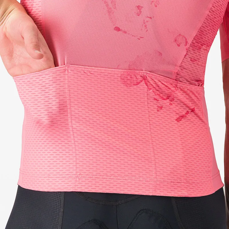 Castelli Giro108 Competizione 3 Men's Short Sleeve Jersey - Rosa Giro-3