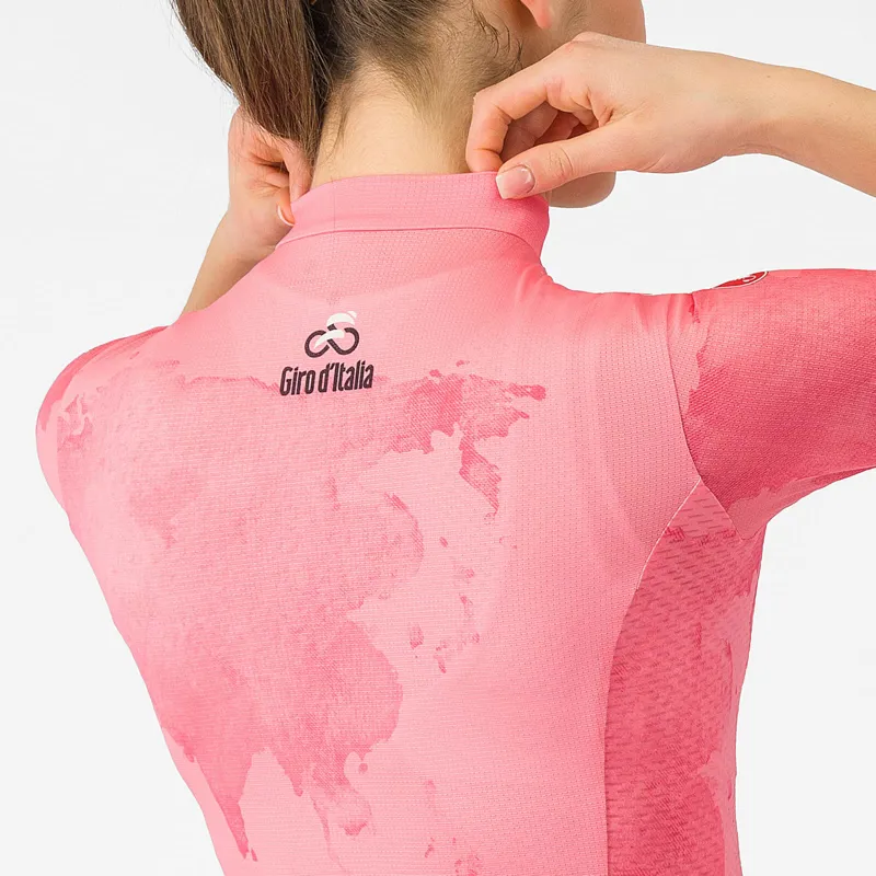 Castelli Giro108 Competizione 3 Women's Short Sleeve Jersey - Rosa Giro-3