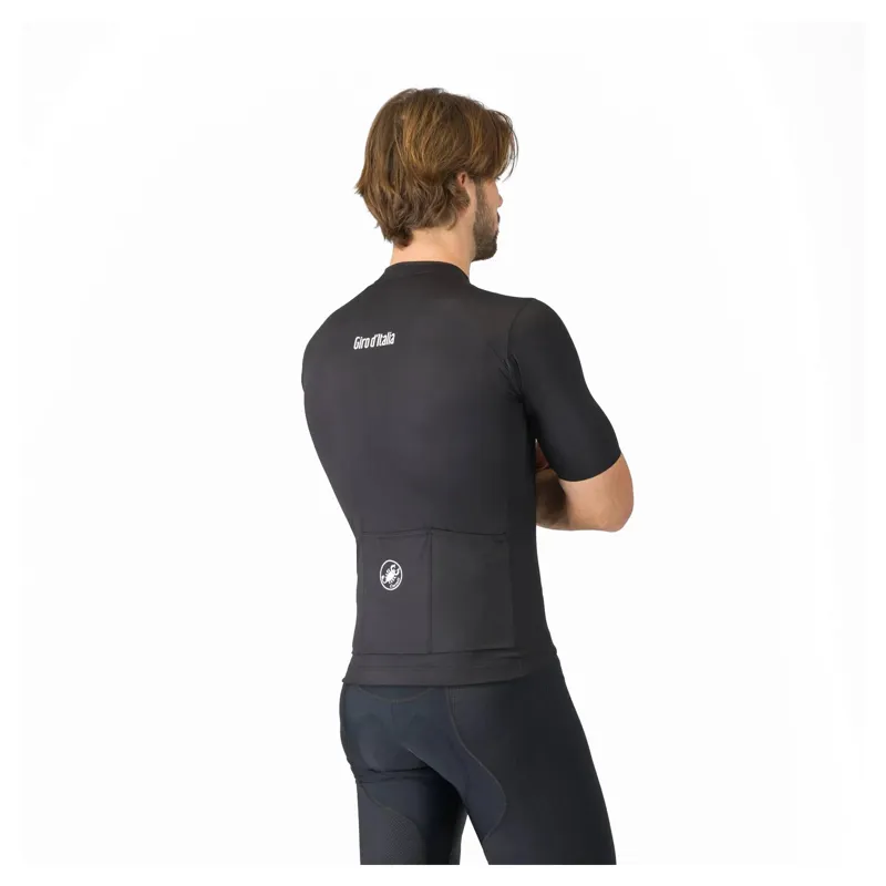 Castelli Vintage Giro D'Italia Men's Short Sleeve Jersey - Nero-1