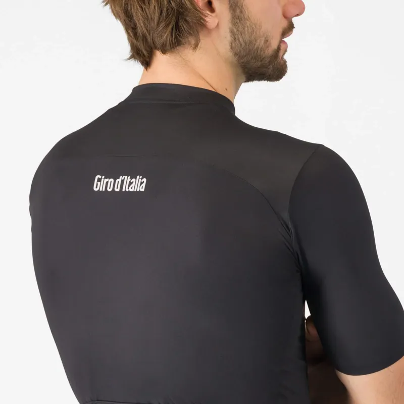 Castelli Vintage Giro D'Italia Men's Short Sleeve Jersey - Nero-3