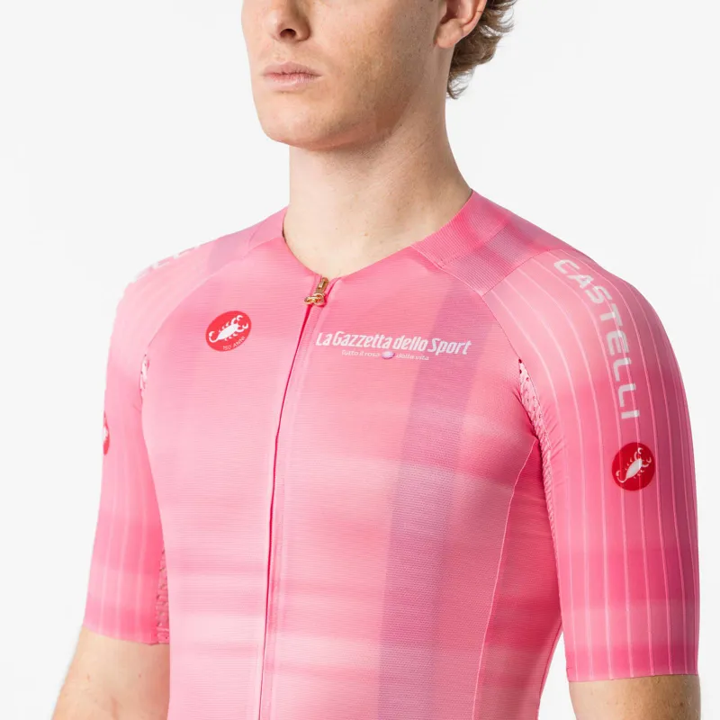 Castelli Giro109 Race 8S Men's Short Sleeve Jersey - Rosa Giro-2