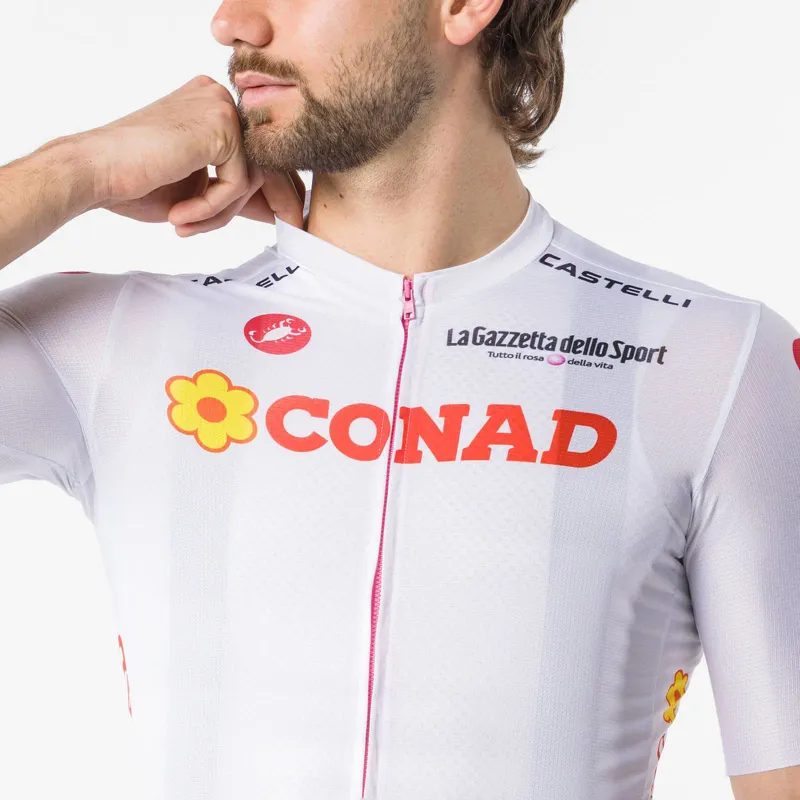 Castelli Giro109 Competizione 4 Men's Short Sleeve Jersey - Bianco-2