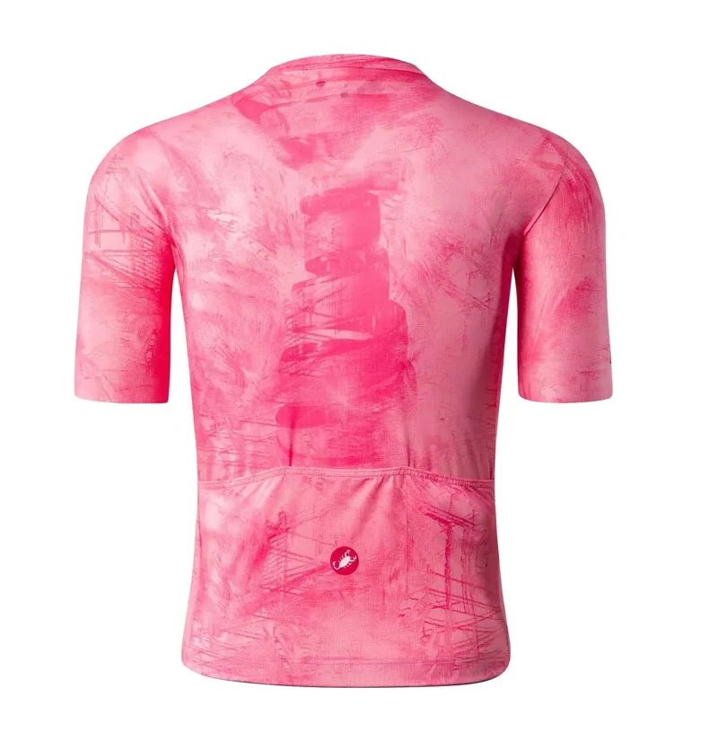 Castelli Giro109 Trofeo Men's Short Sleeve Jersey - Rosa Giro-1
